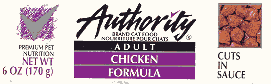 Authority Chicken Formula