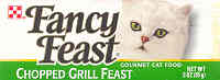 Fancy Feast Chopped Grill Label